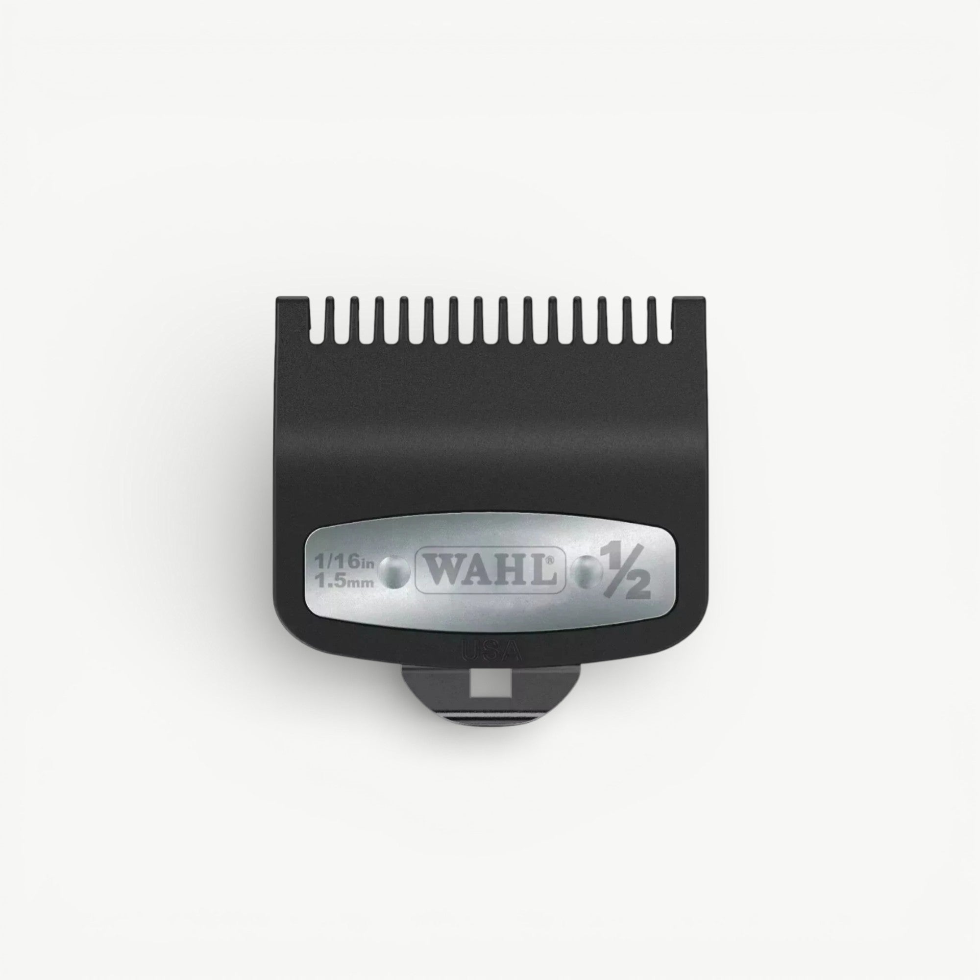 Wahl Clipper Guards No.0.5 & No.1 - Black