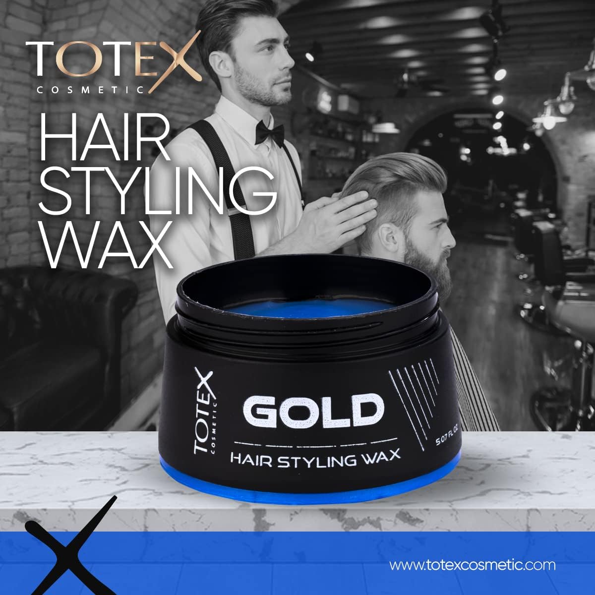 Totex Gold Hair Wax  – 150ml