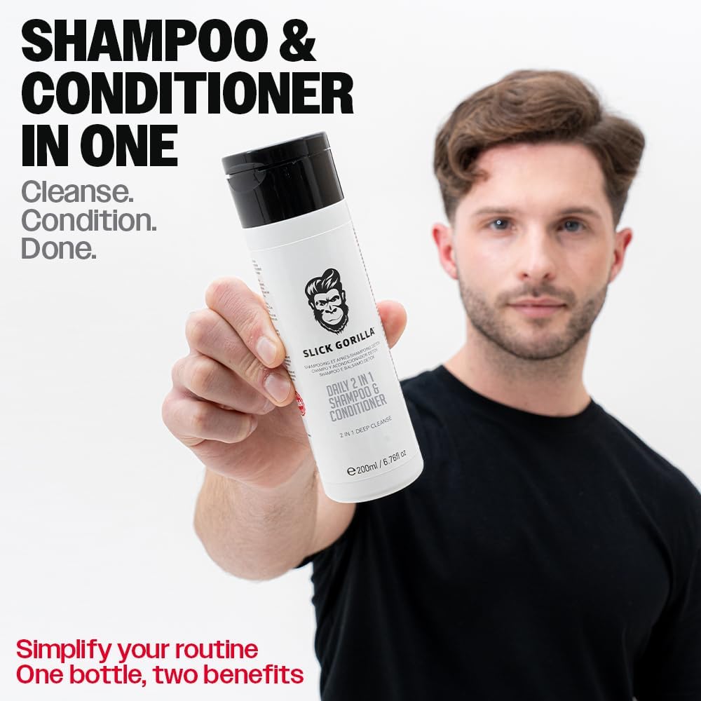 Slick Gorilla Daily 2-in-1 Shampoo & Conditioner 250ml