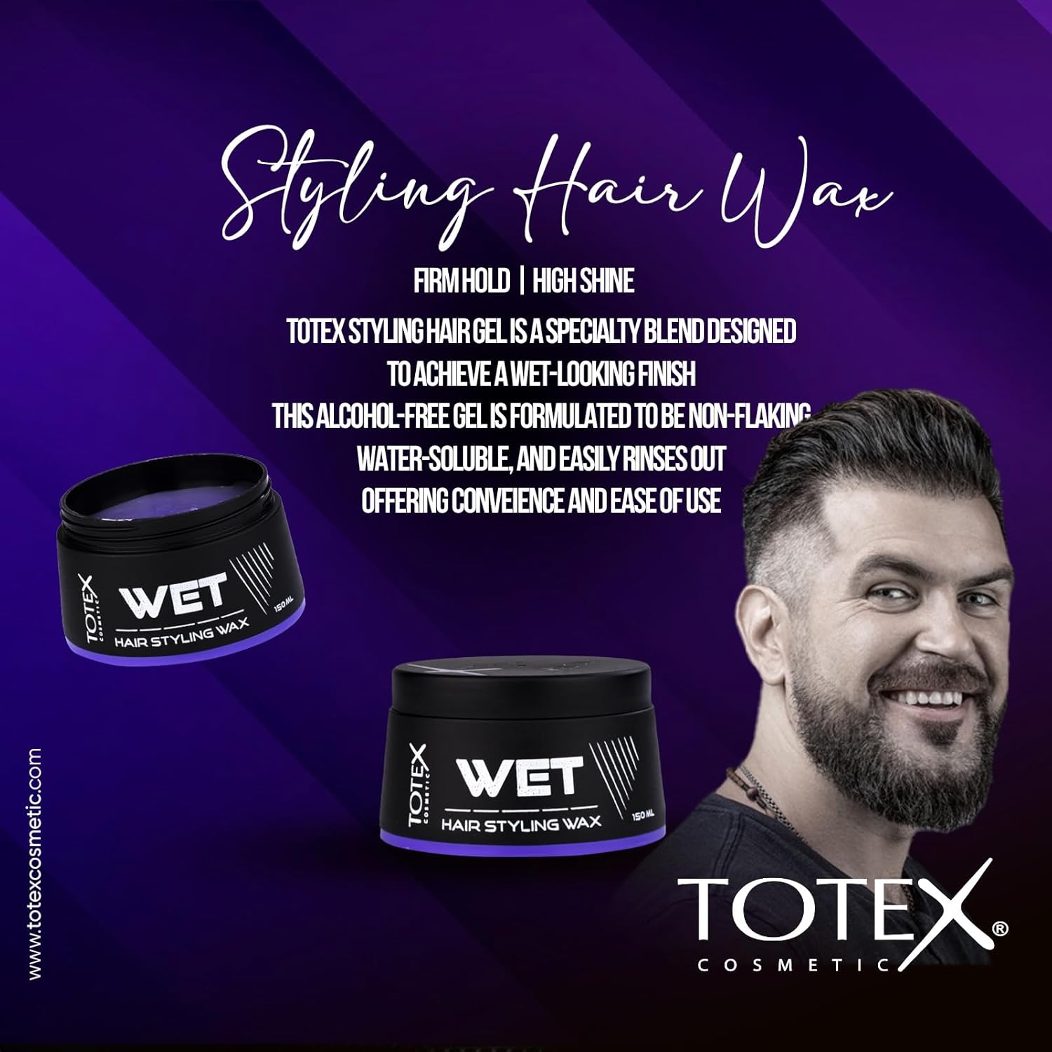 Totex Wet Hair Wax 150ml
