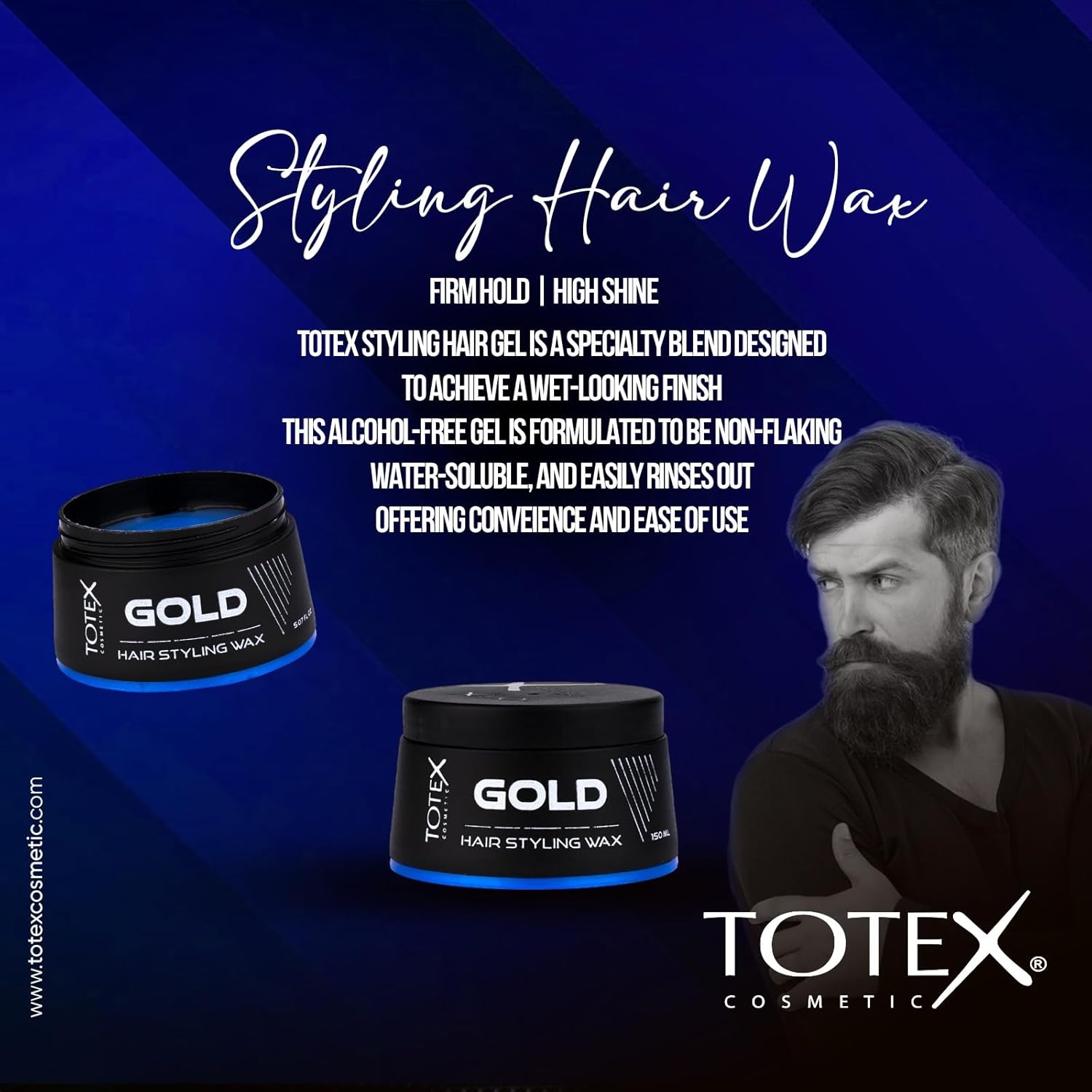 Totex Gold Hair Wax  – 150ml