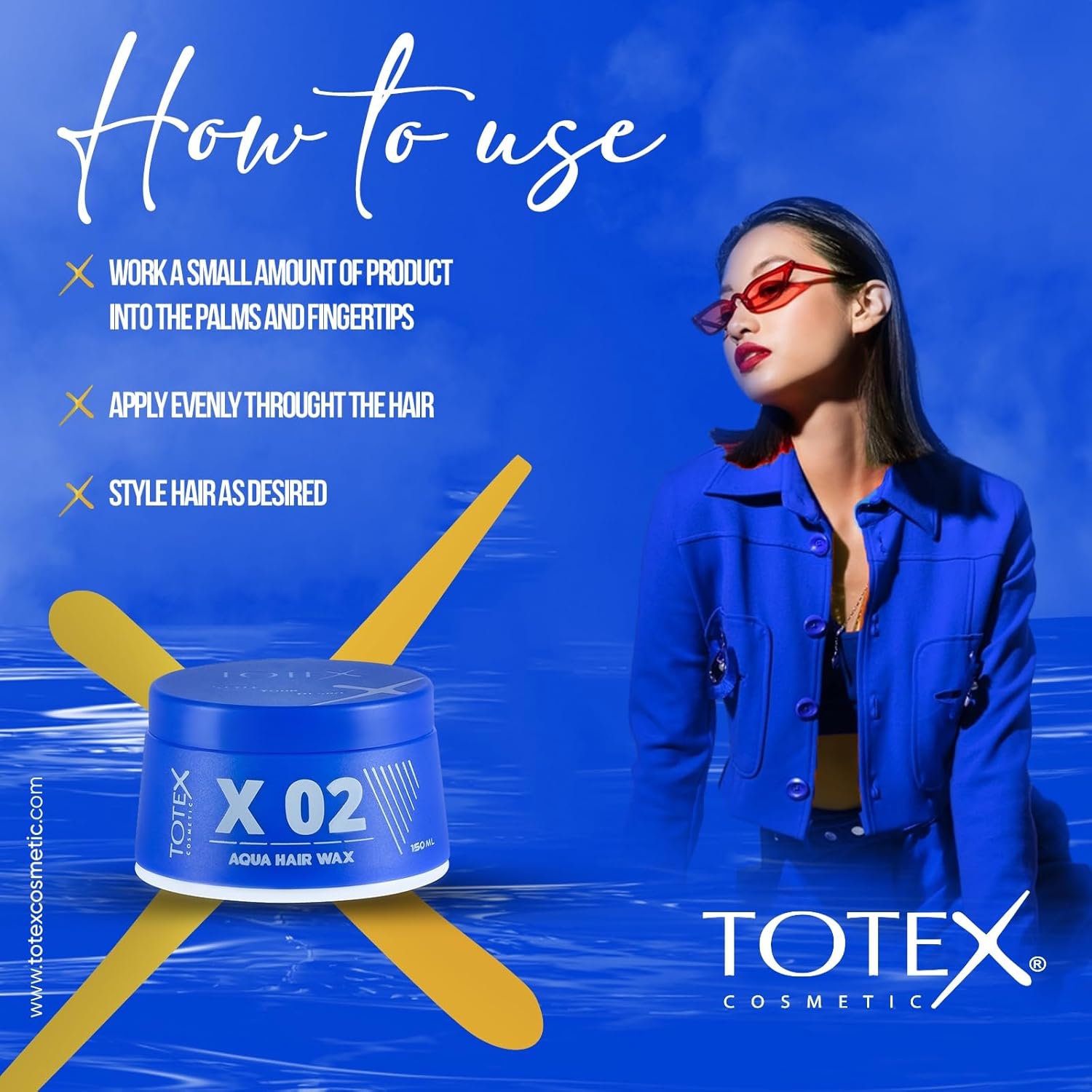 Totex Aqua Hair Wax 02 – 150ml