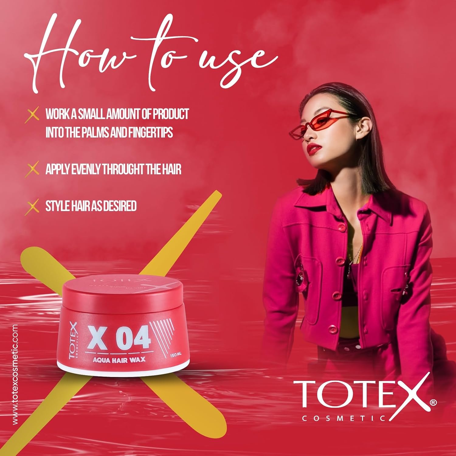Totex Aqua Hair Wax 04 – 150ml