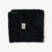 Rei-Barber & Hairdressing Towel Black 100%Cotton 85x50cm