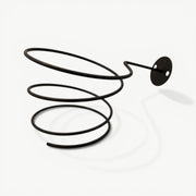 Black Spiral Hair Dryer Holder