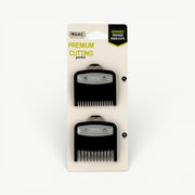 Wahl Clipper Guards No.0.5 & No.1 - Black