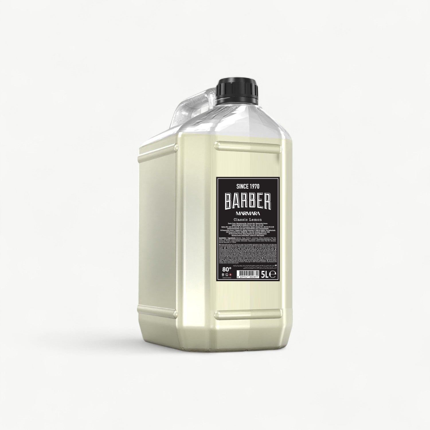 Barber Marmara Lemon Cologne – 5L