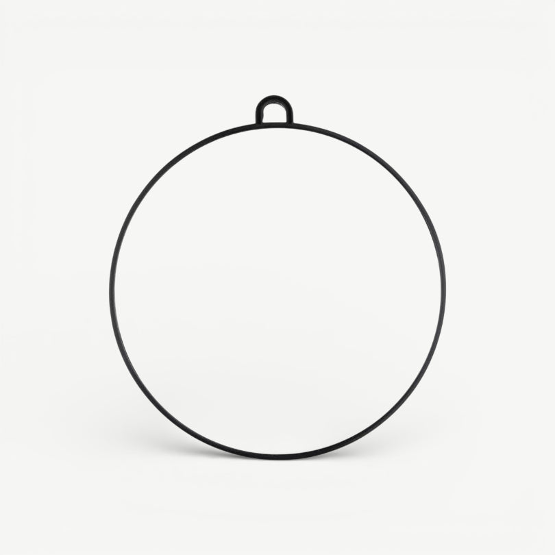 VAIN Round Mirror Black
