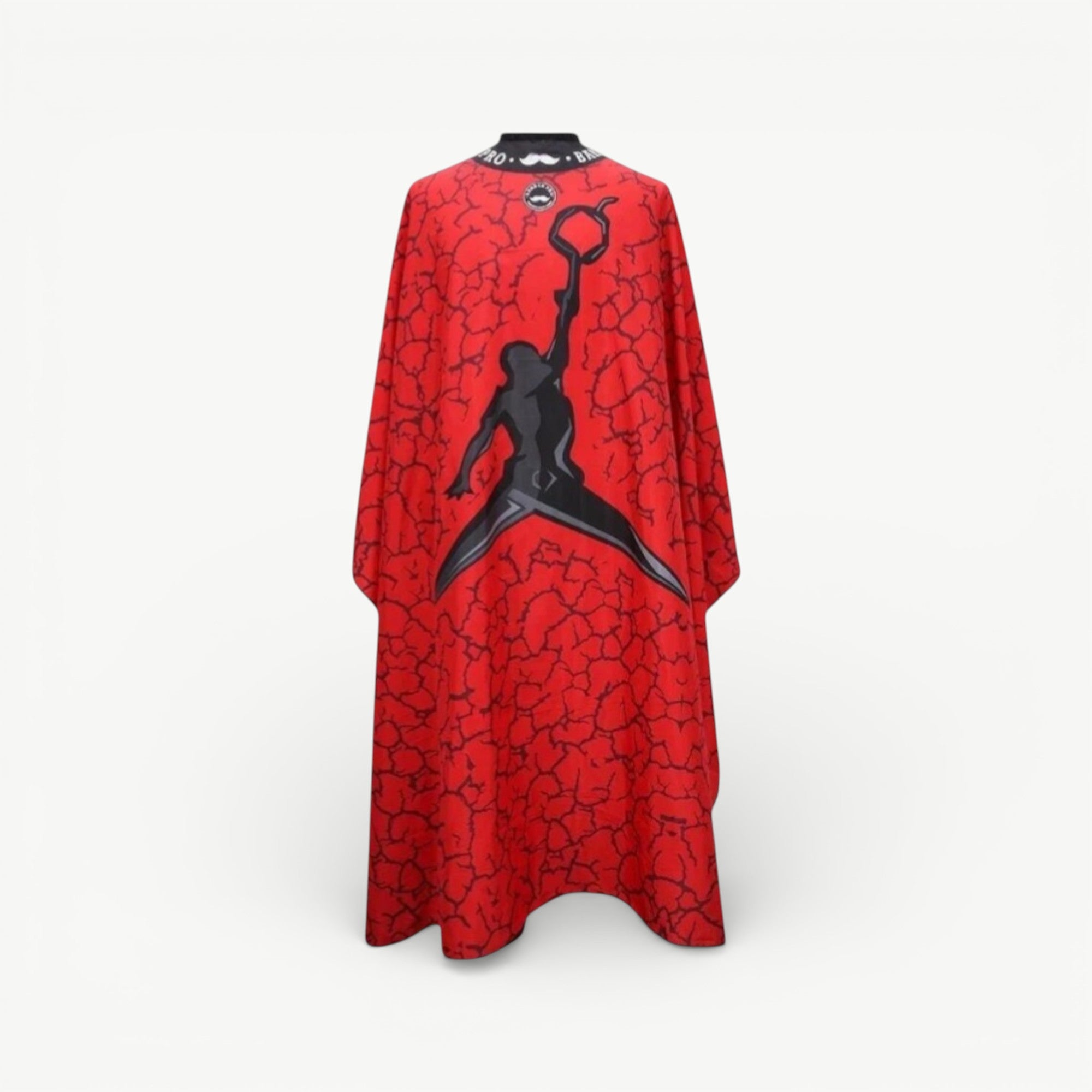 Barber Pro Gown Jordan Red