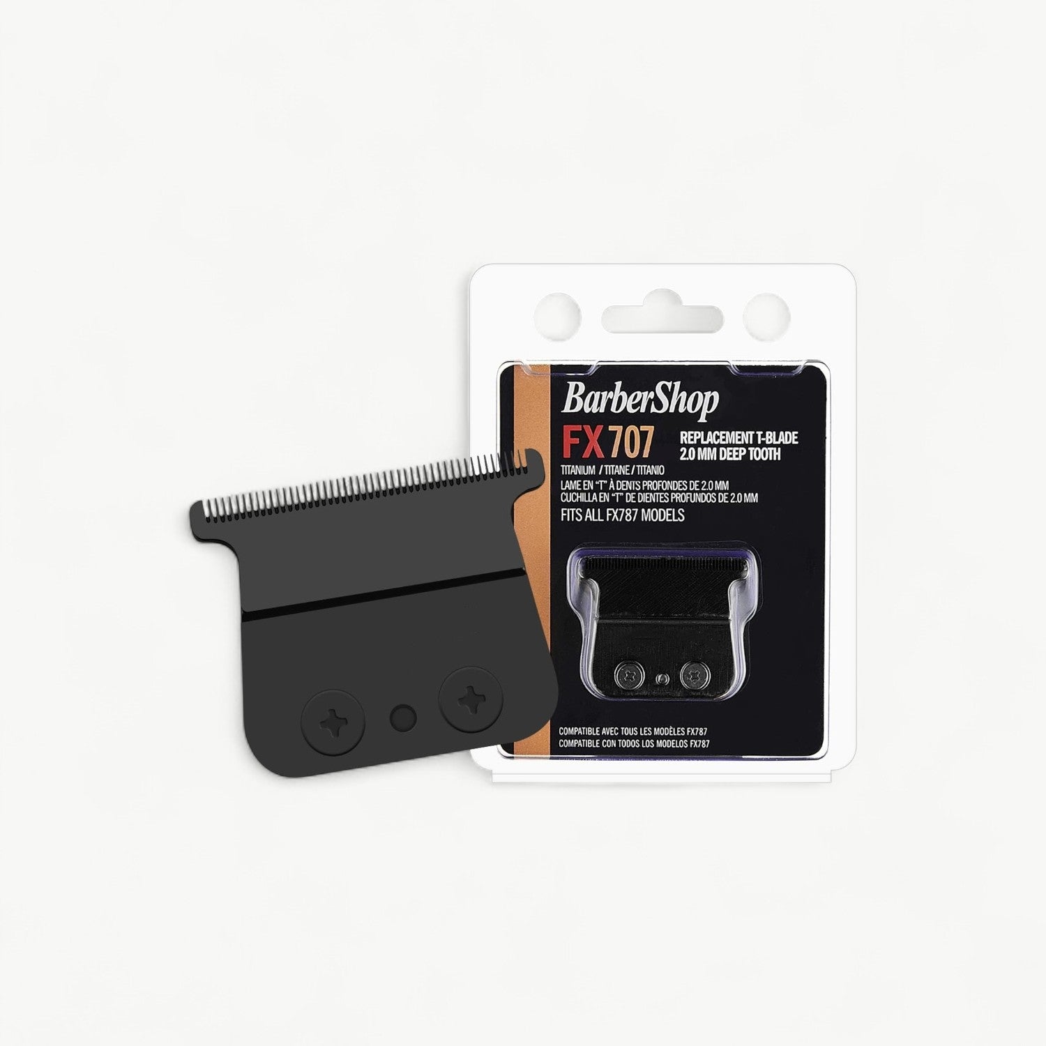 BarberShop FX707 Replacement Blade | Compatible with BaByliss Pro FX Trimmers