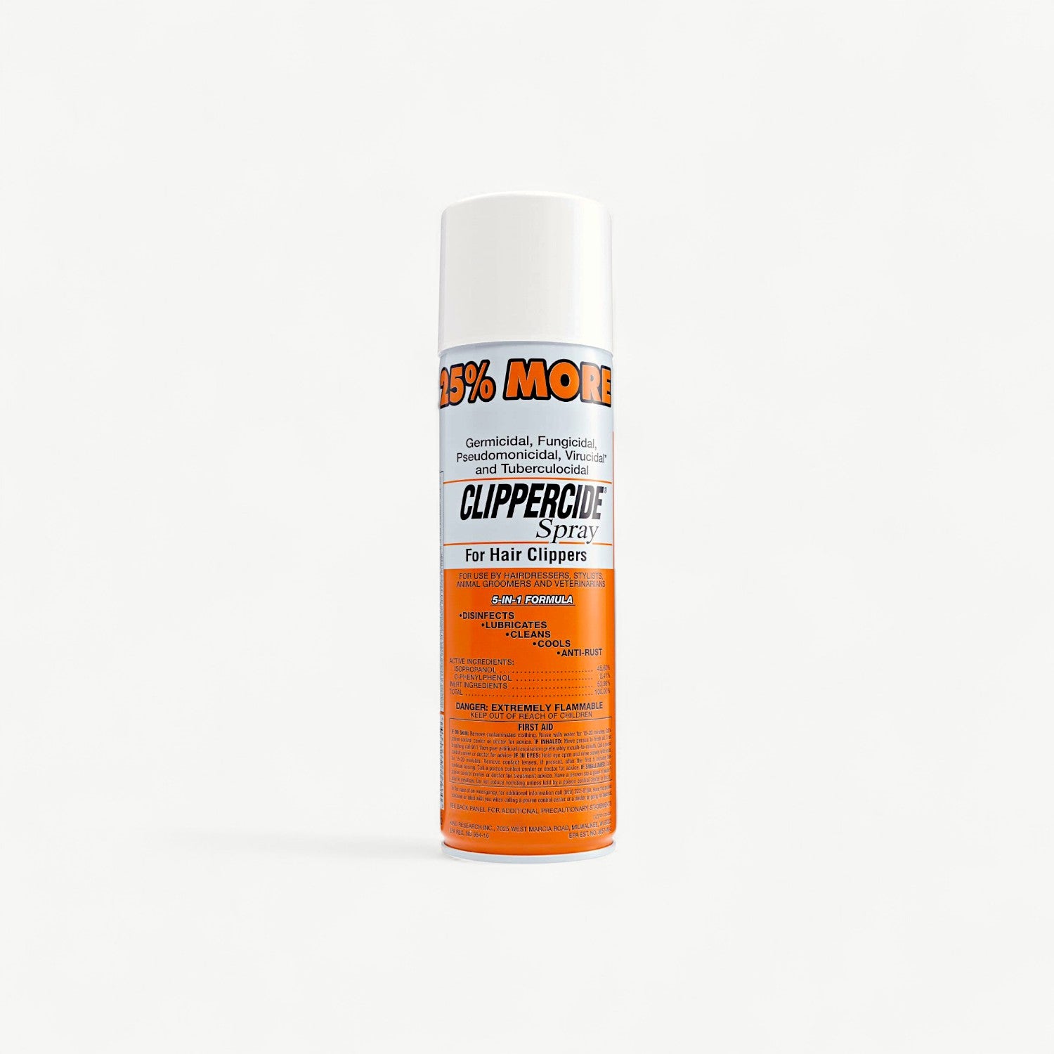 Clippercide 5-in-1 Clipper Spray Disinfectant – 425g