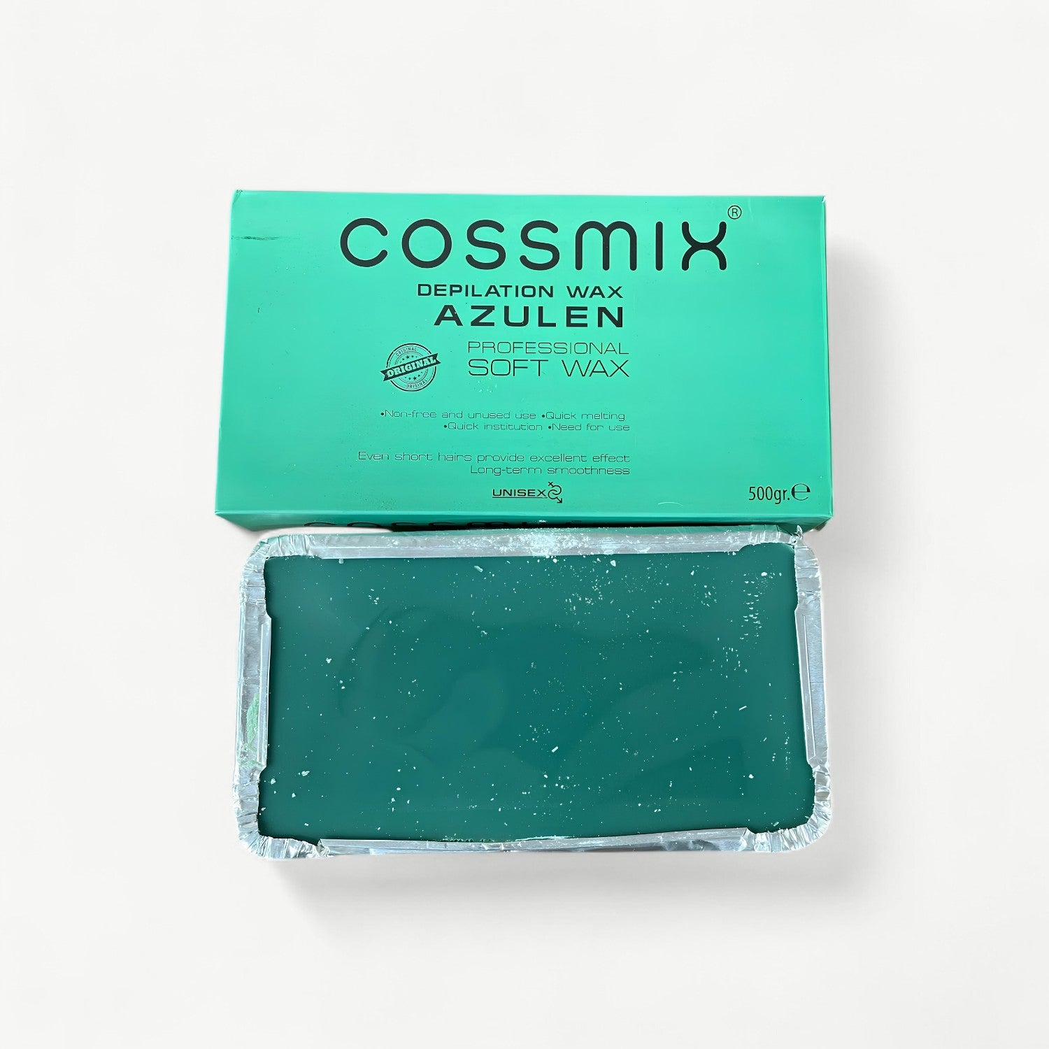 Cossmix Soft Wax Azulen | Hot Depilation Wax 500g
