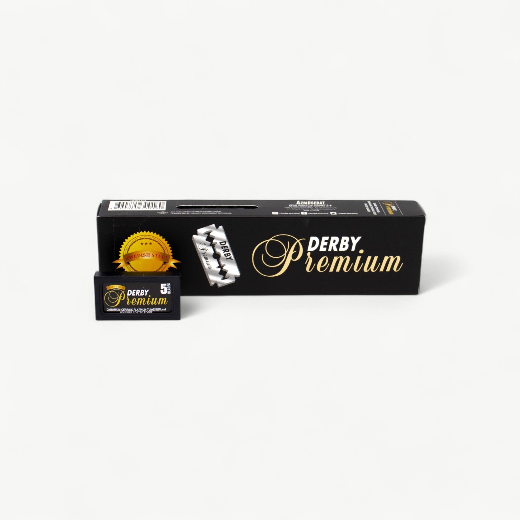 Derby Premium Double Edge Razor Blade 100 Count