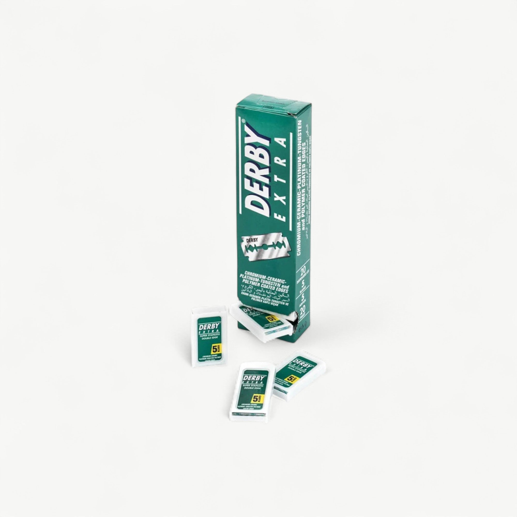 Derby Extra Double Edge Safety Razor Blades, 100 Count