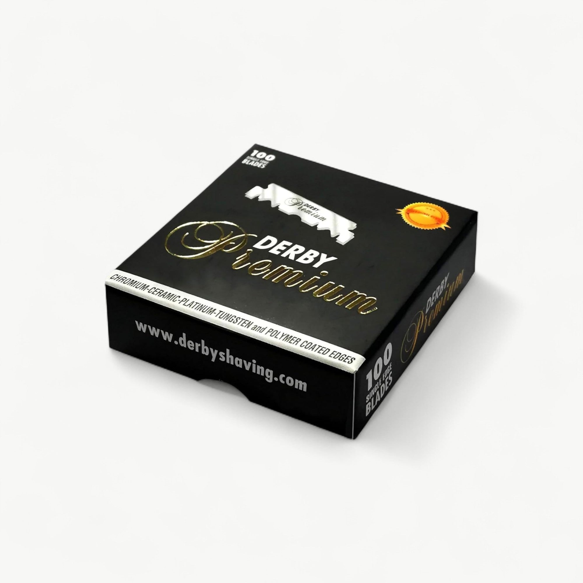 Derby Premium Single Edge Razor Blades – 100 Pack