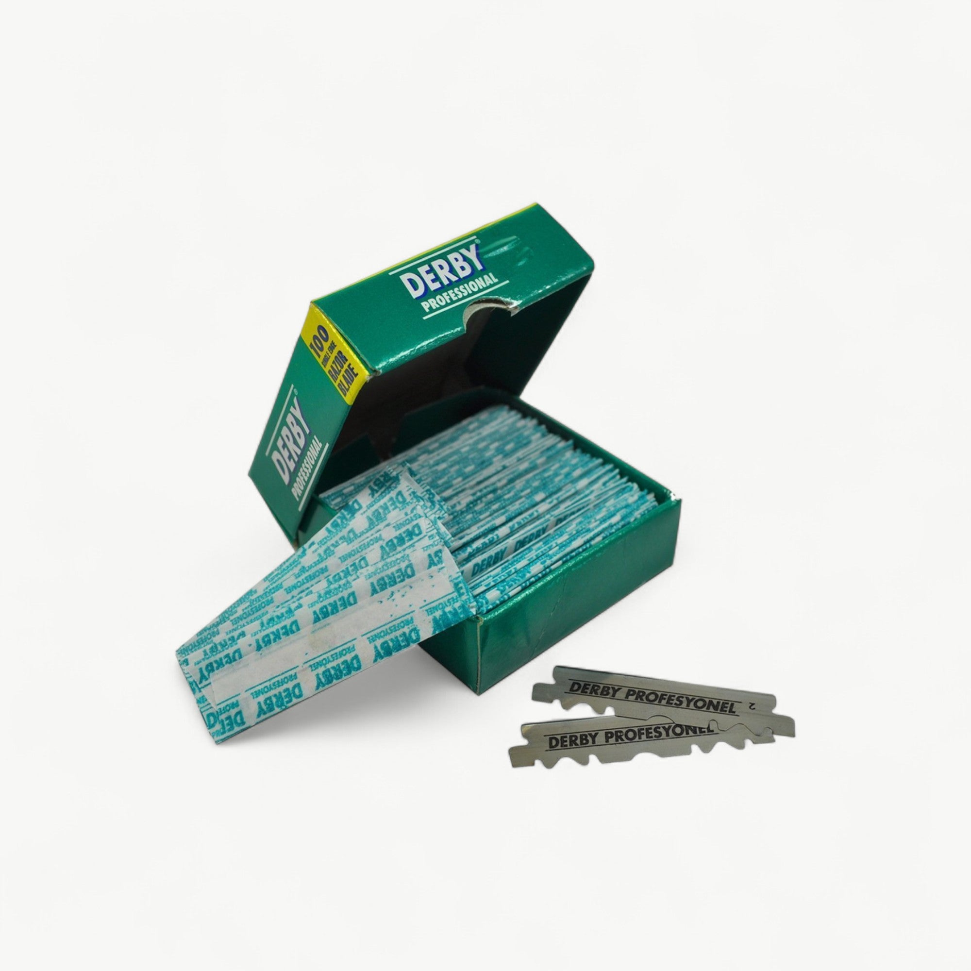 DERBY Single Edge Razor Blades – 5000 Blades (50 Packs × 100 Blades)