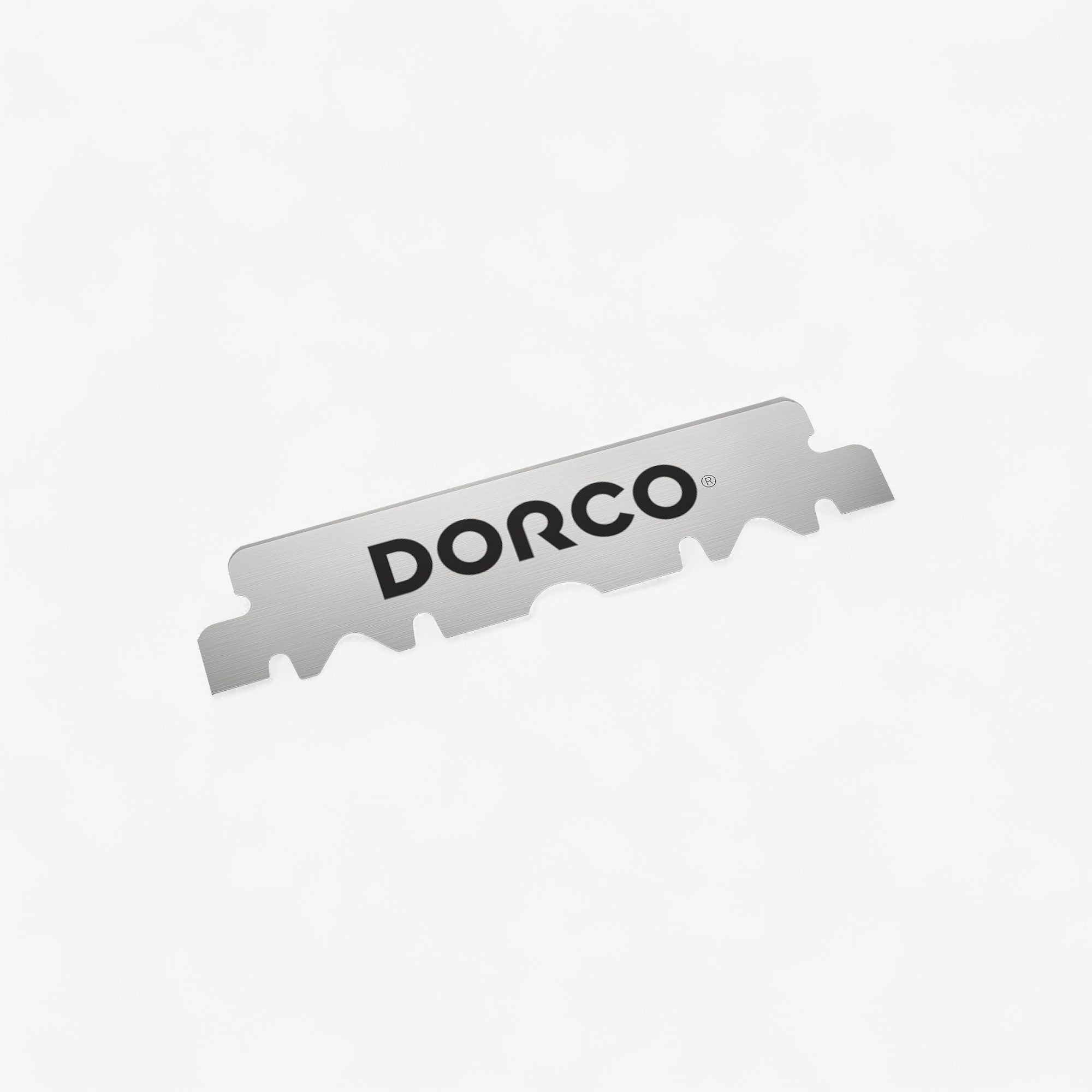 Dorco Stainless Steel Single Edge Razor Blades – 100 Pack