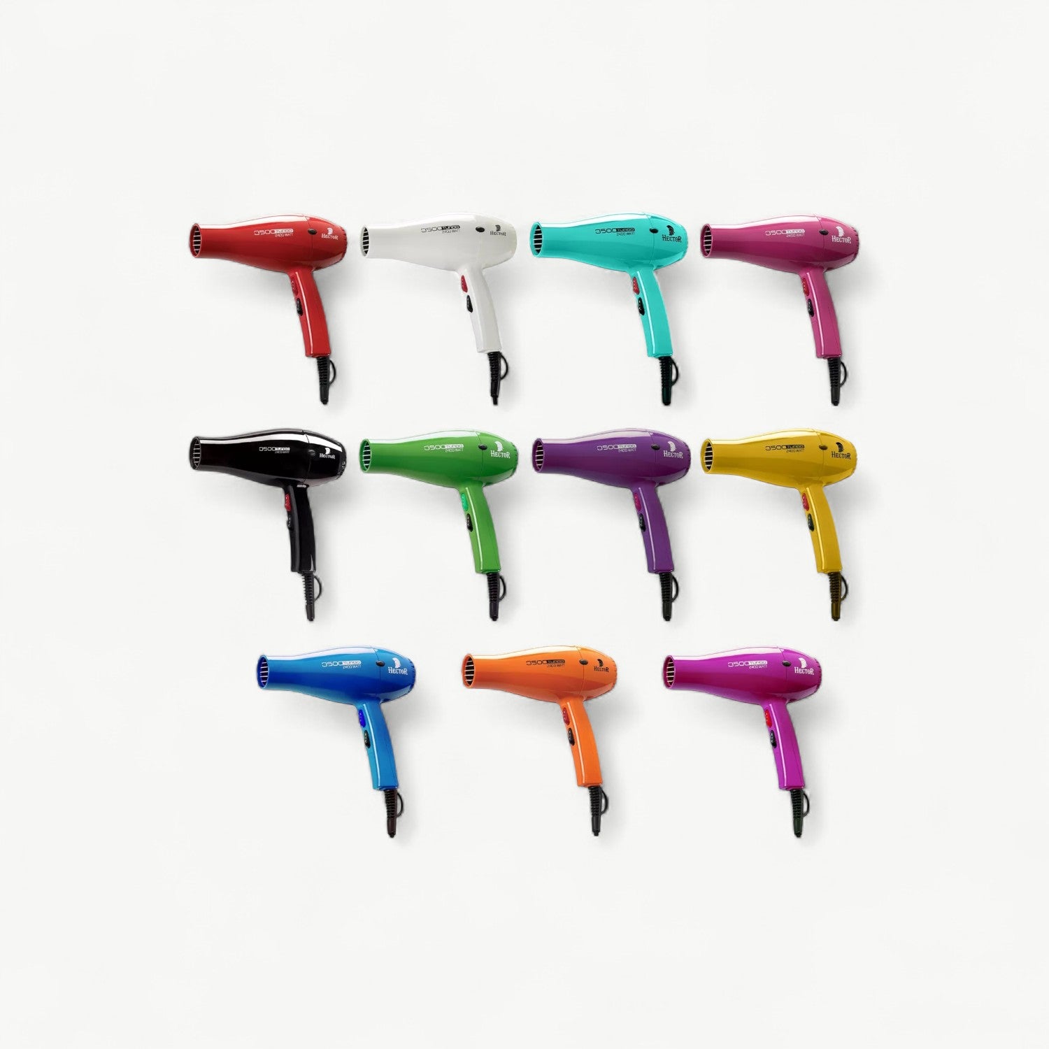 Hector 2400W Professional Hair Dryer - Pink