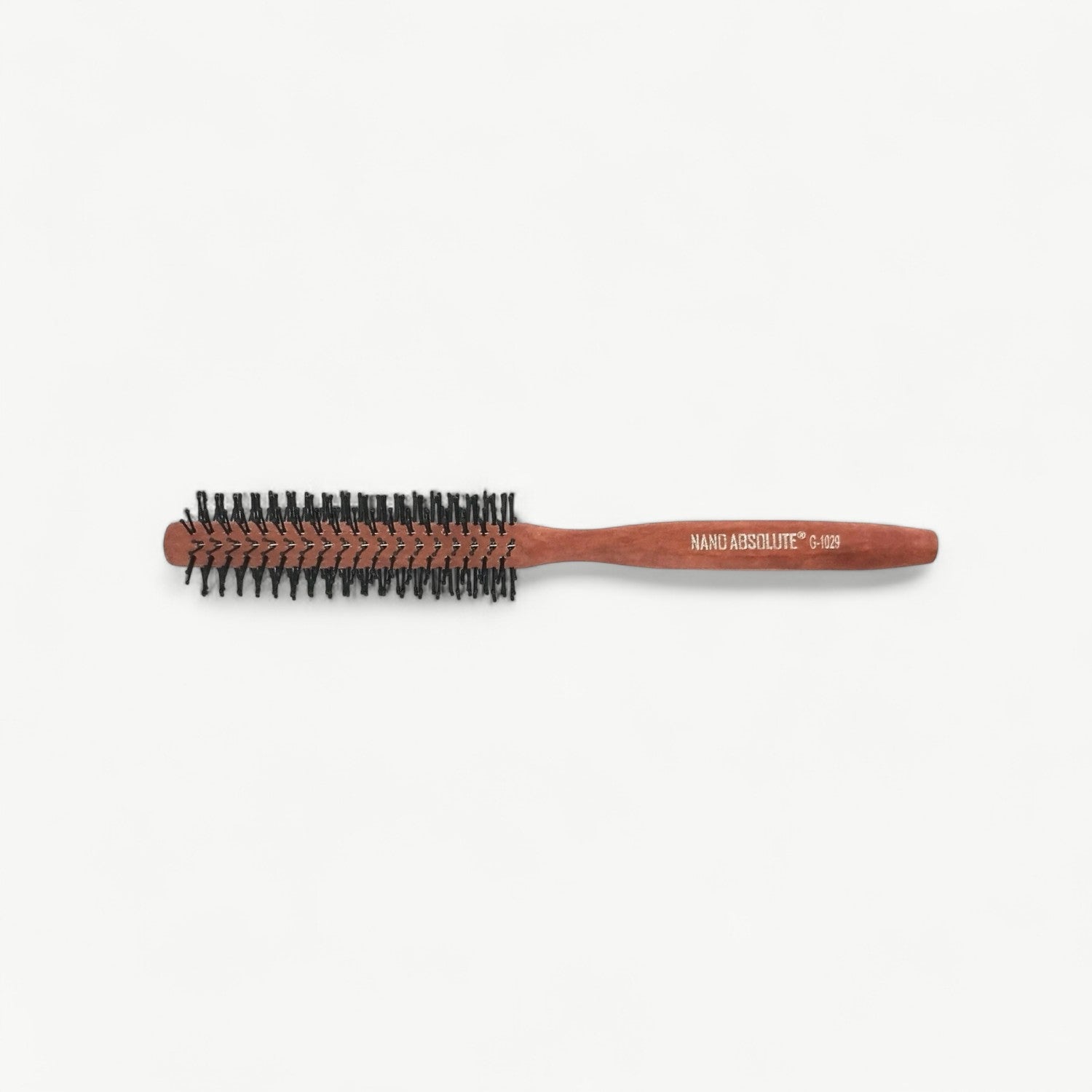Nano Absolute Professional Hair Brush G-1029 | Wooden Round Quiff Roller