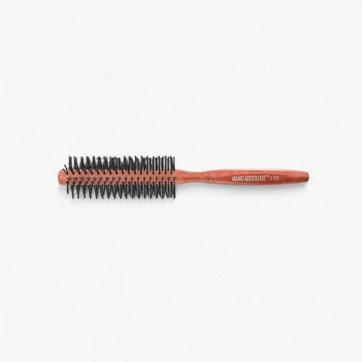 Nano Absolute Professional Hair Brush G-1039 | Wooden Round Quiff Roller
