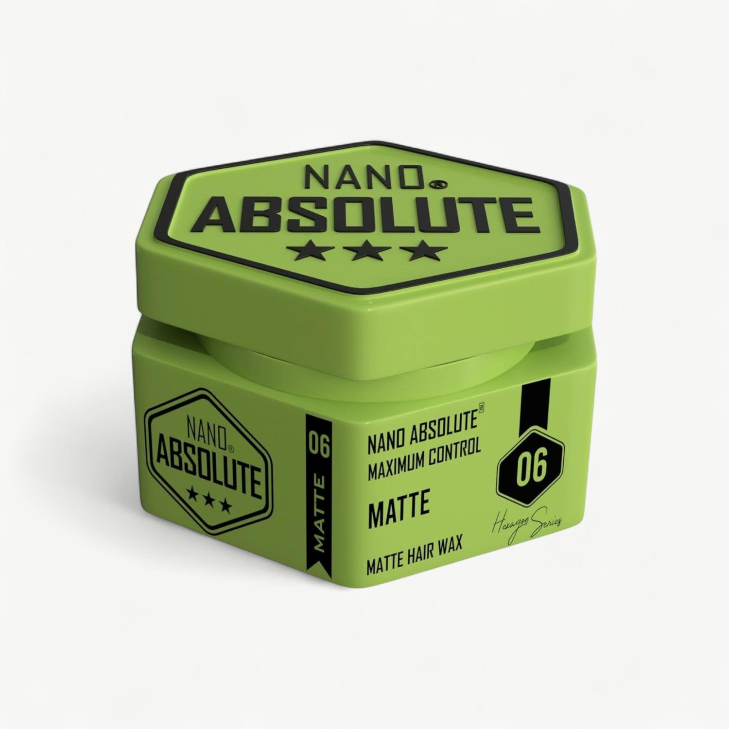 Nano Absolute Matte Hair Wax No.06 - Strong Hold & Matte Finish