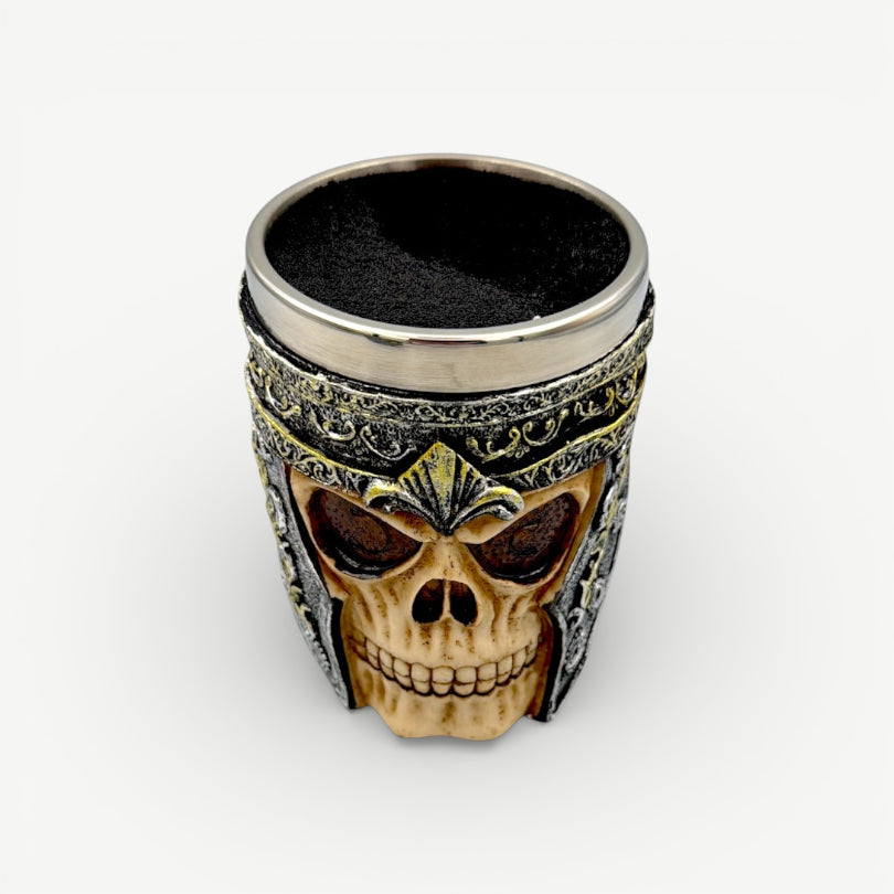 Scissors Holder Skull Style 9×11 cm