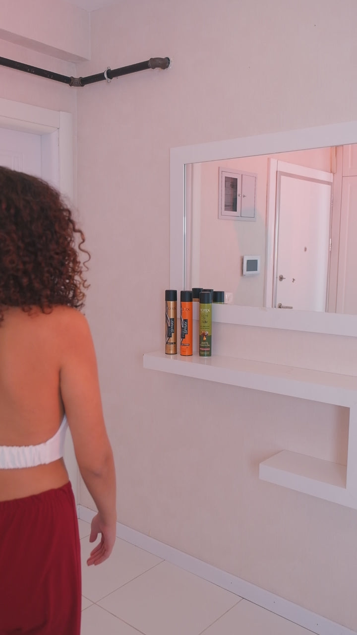Load video: Totex Olive Oil Sheen Spray 400ml