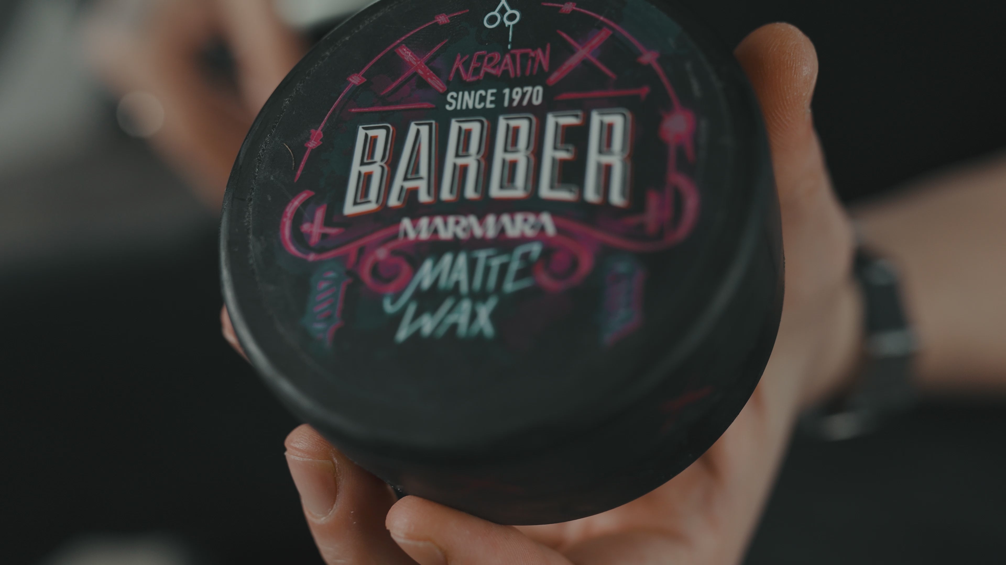 Load video: Barber Marmara Matte Keratin Wax - 150 ml