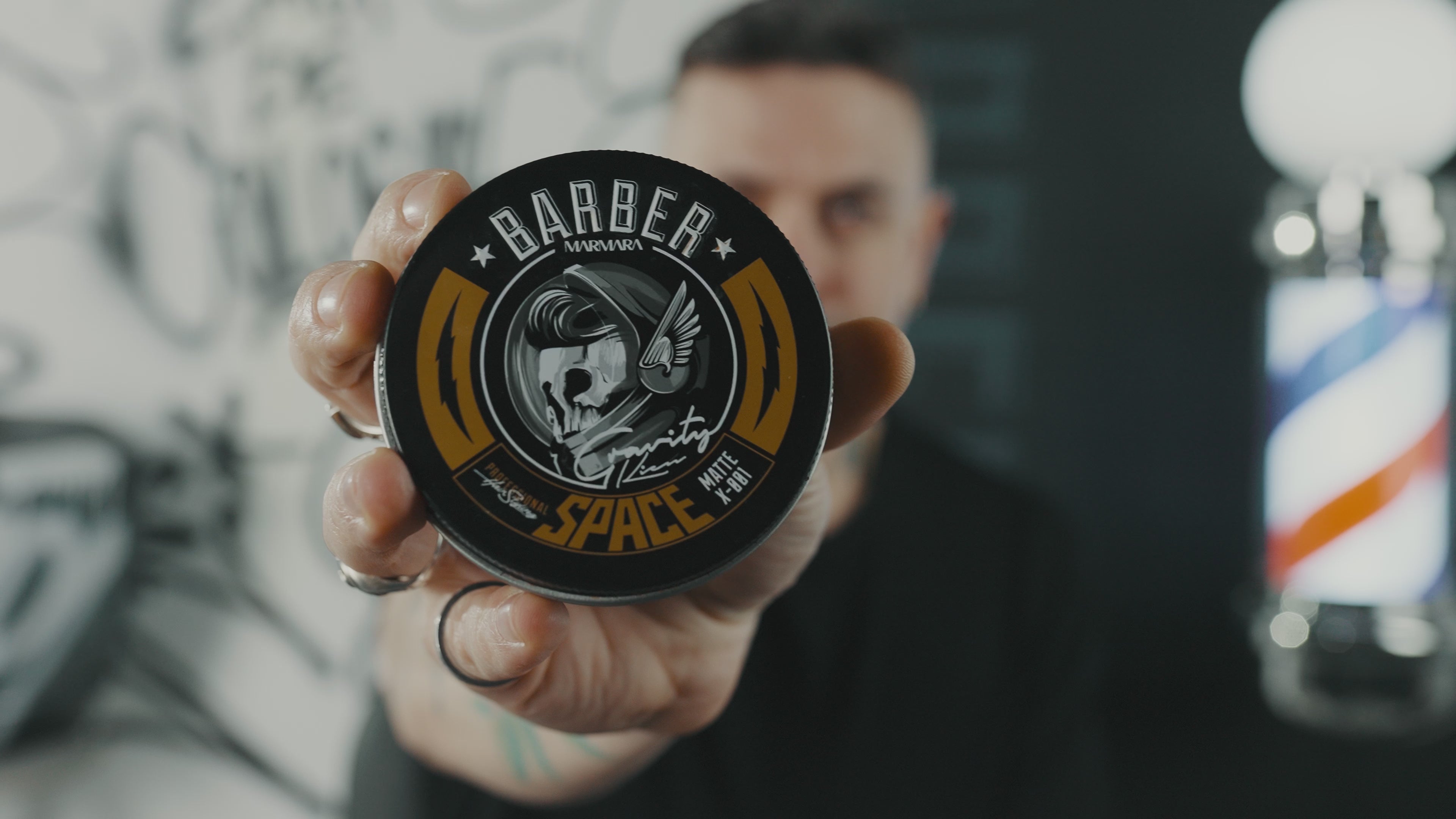 Load video: Barber Marmara Space Matte Wax - 100 ml