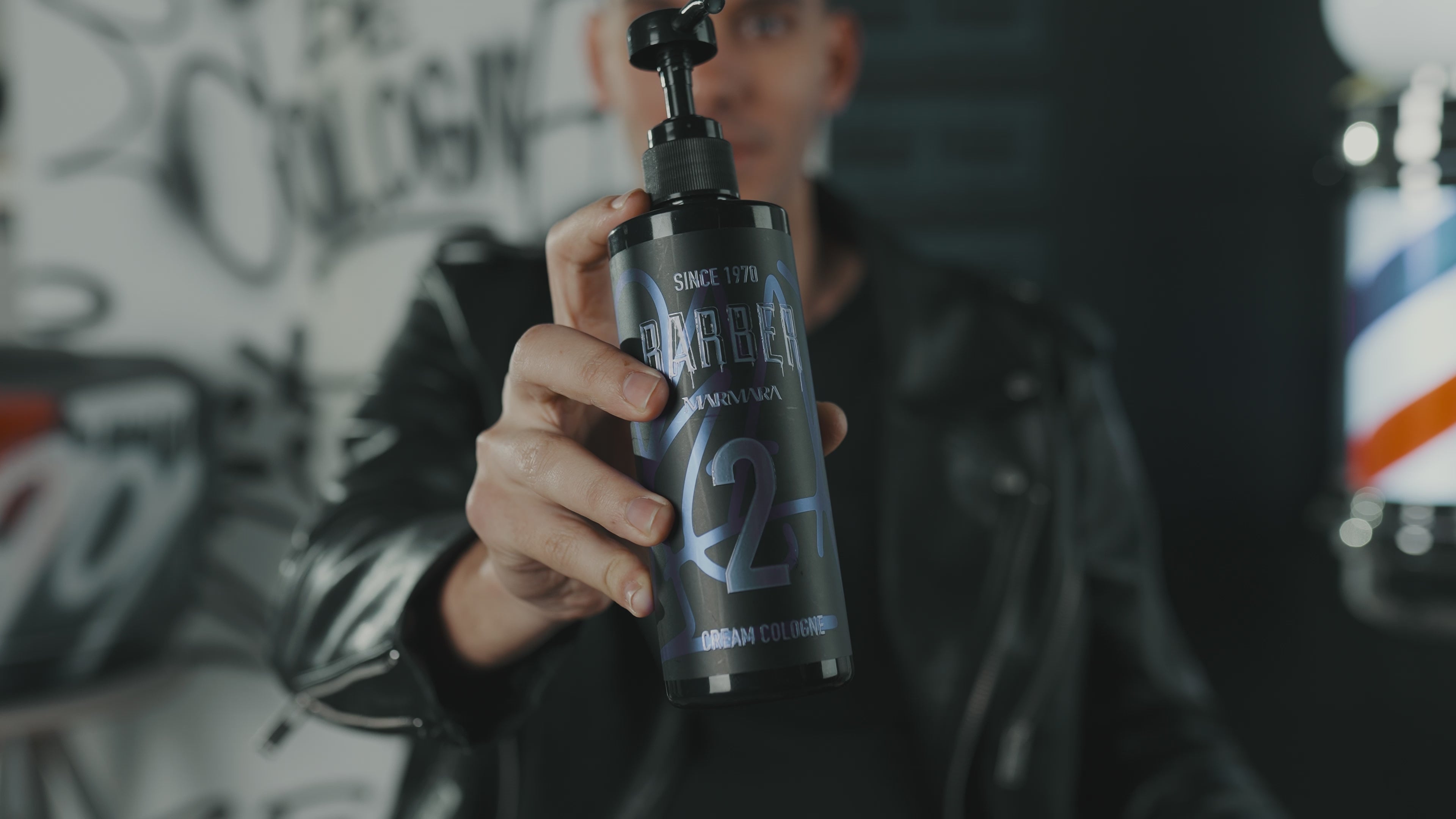 Load video: Barber Marmara Cream Cologne No.2 – 400ml