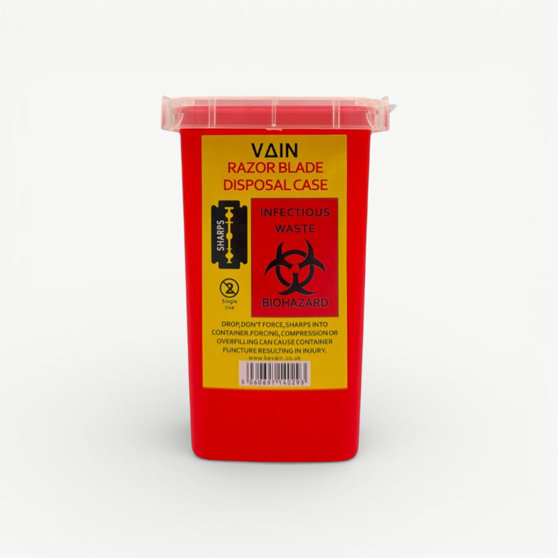 VAIN Razor Blades Dispenser Case – Red