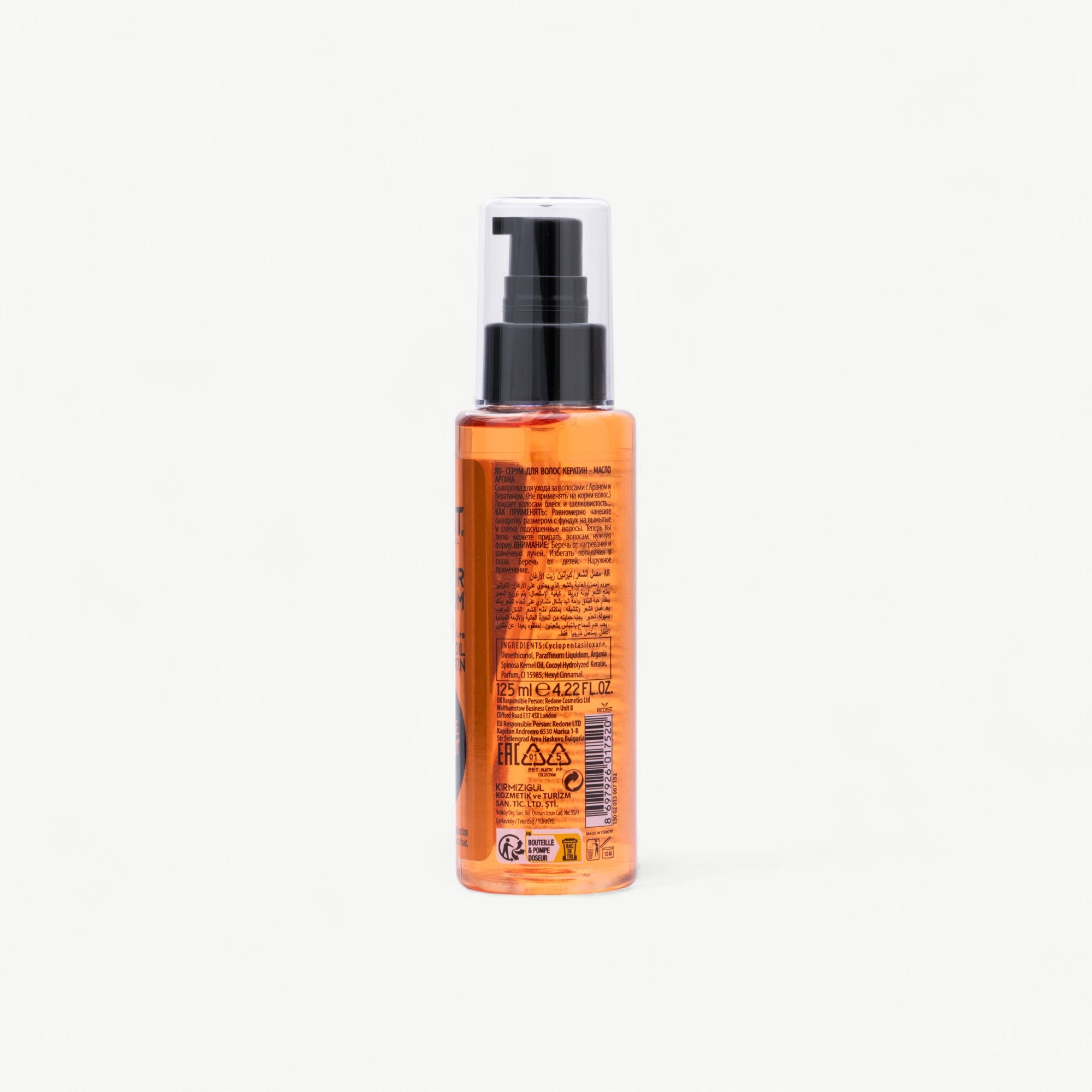 Redist Argan Oil & Keratin Hair Serum Spray – 125ml
