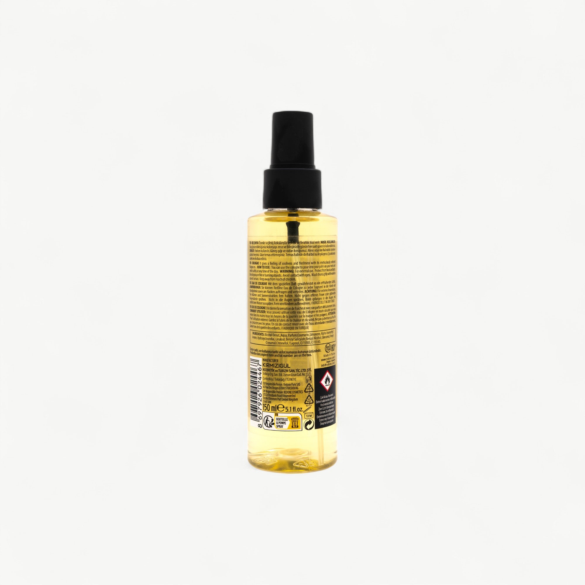 RedOne Gold Aftershave Cologne – 150ml