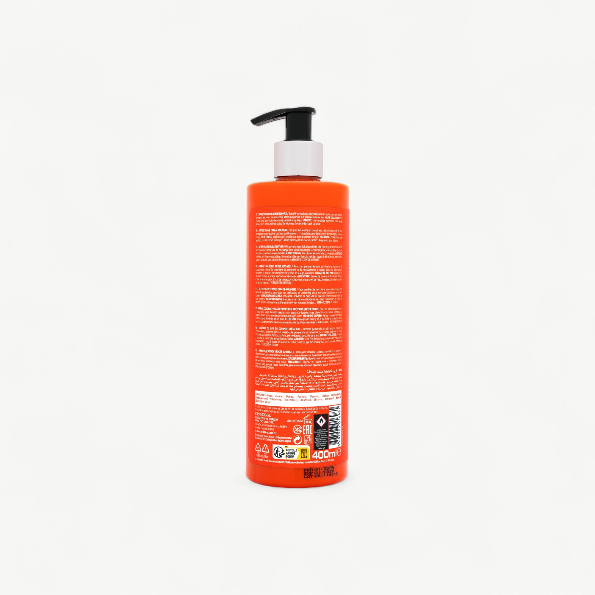 RedOne Cream Cologne Revitalizing – 400ml