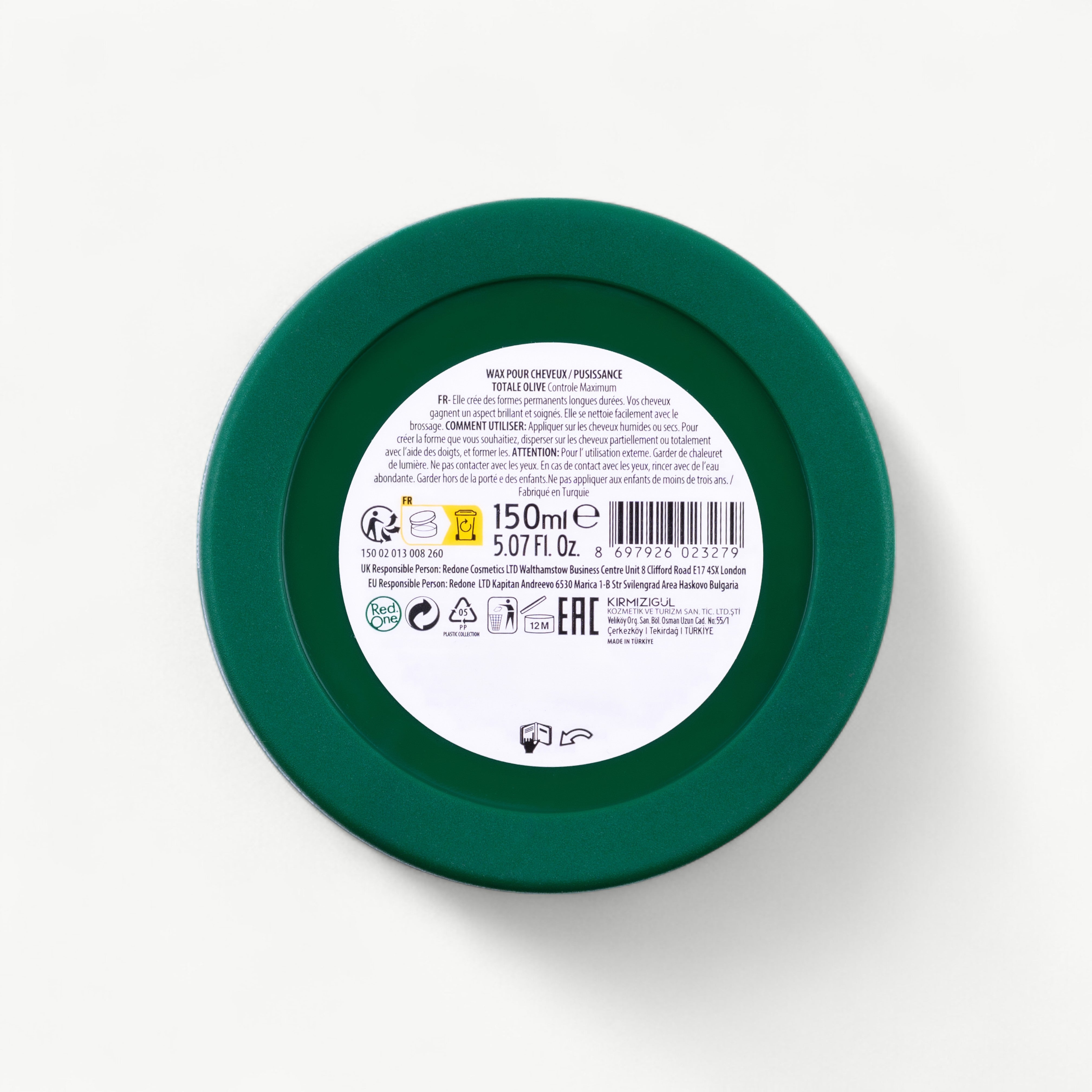 RedOne Aqua Hair Wax Olive – 150ml