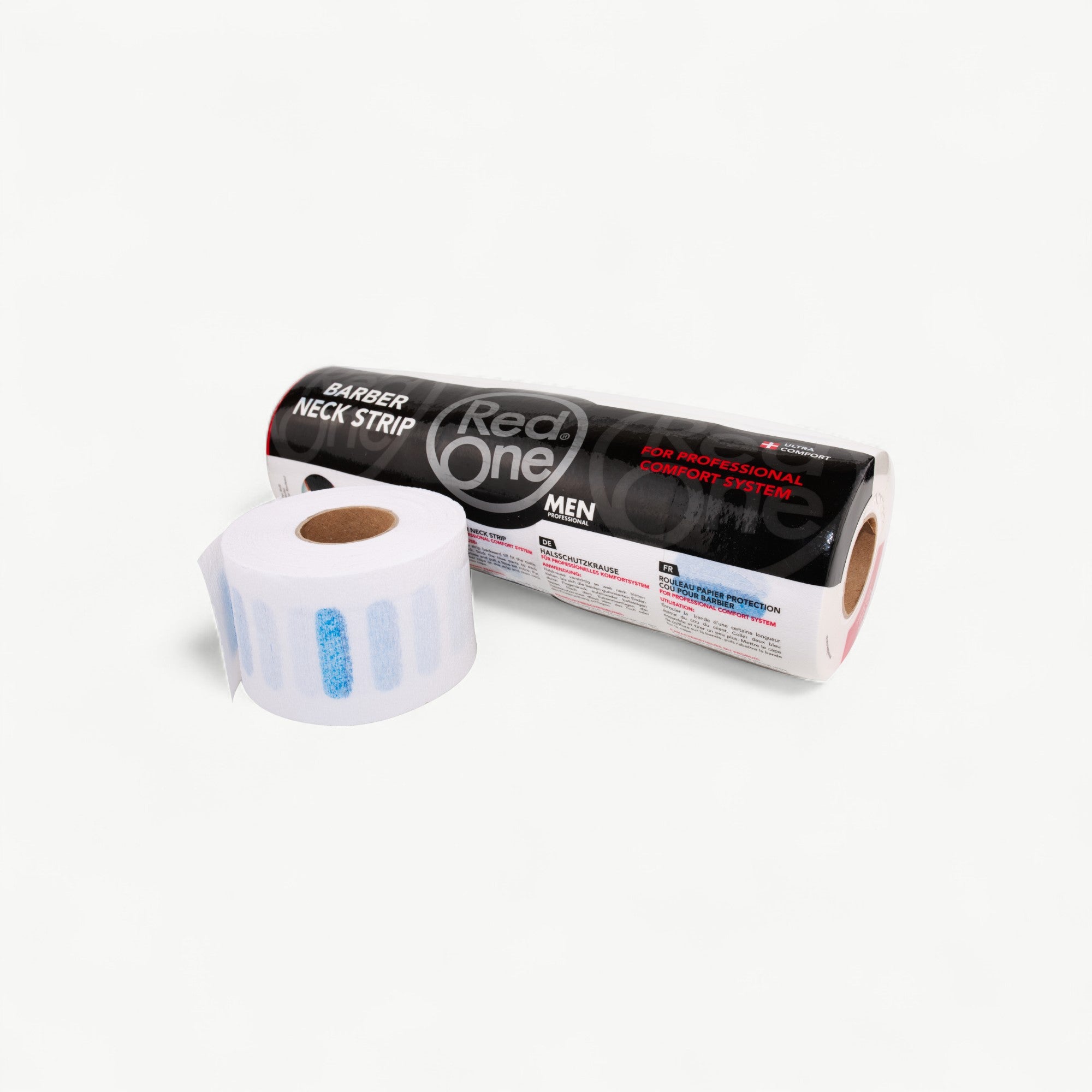 RedOne Barber Salon Neck Strips – 5 Rolls, 100 Strips per Roll | Extra Wide Neck Paper