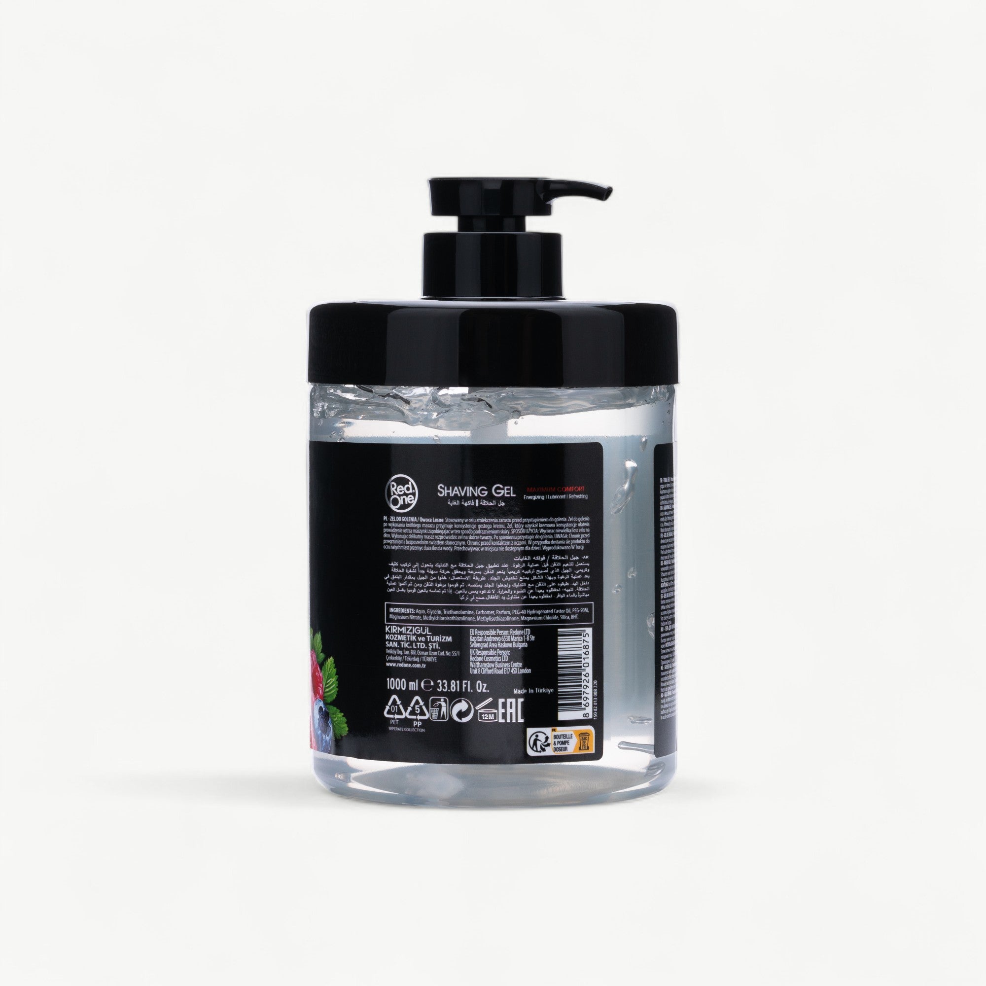 RedOne Shaving Gel Forest Fruits – 1000ml