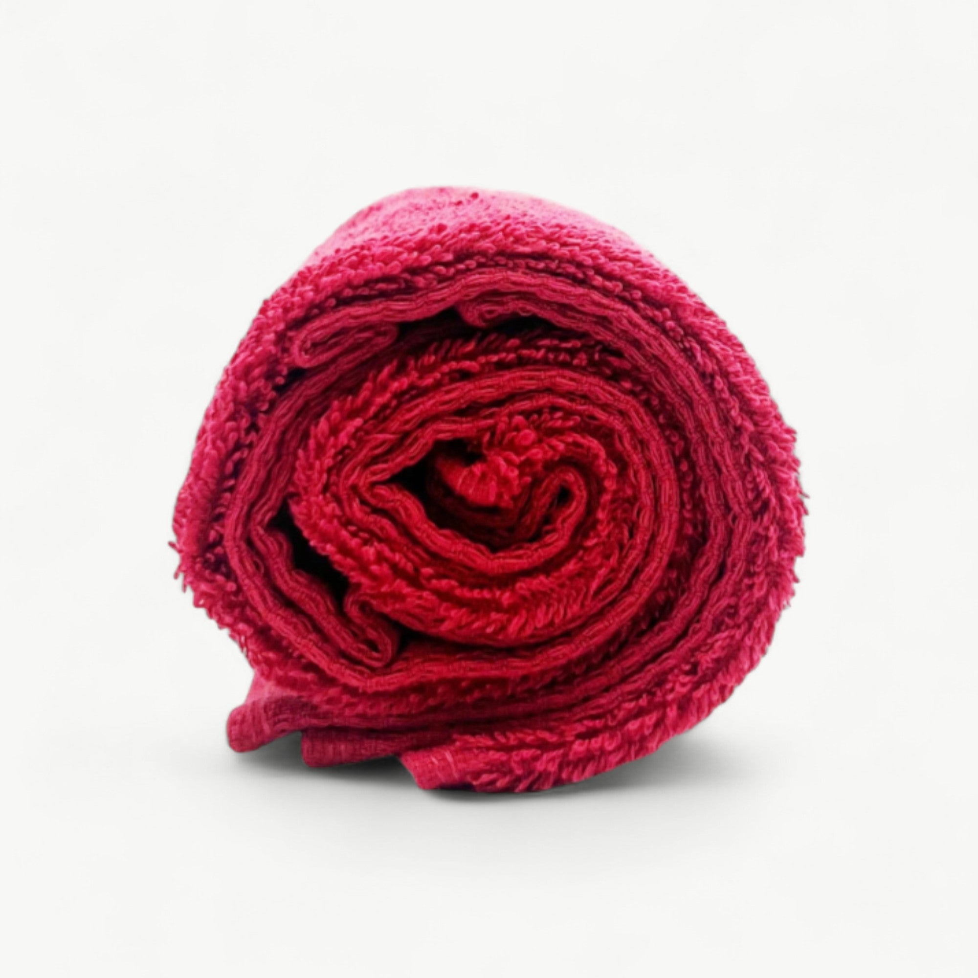 Rei-Barber & Hairdressing Towel Red 100%Cotton 85x50cm