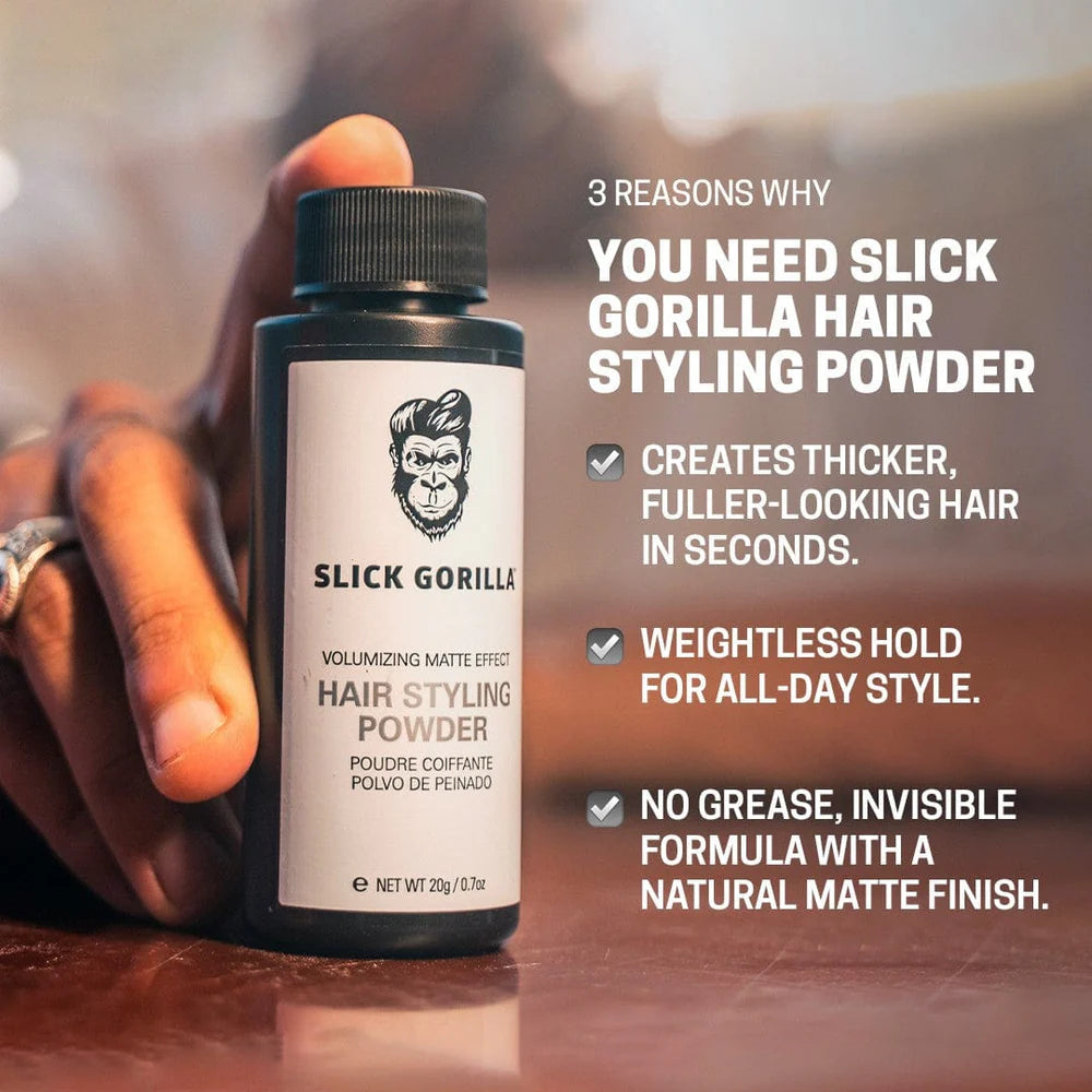 Slick Gorilla Hair Styling Powder 20g