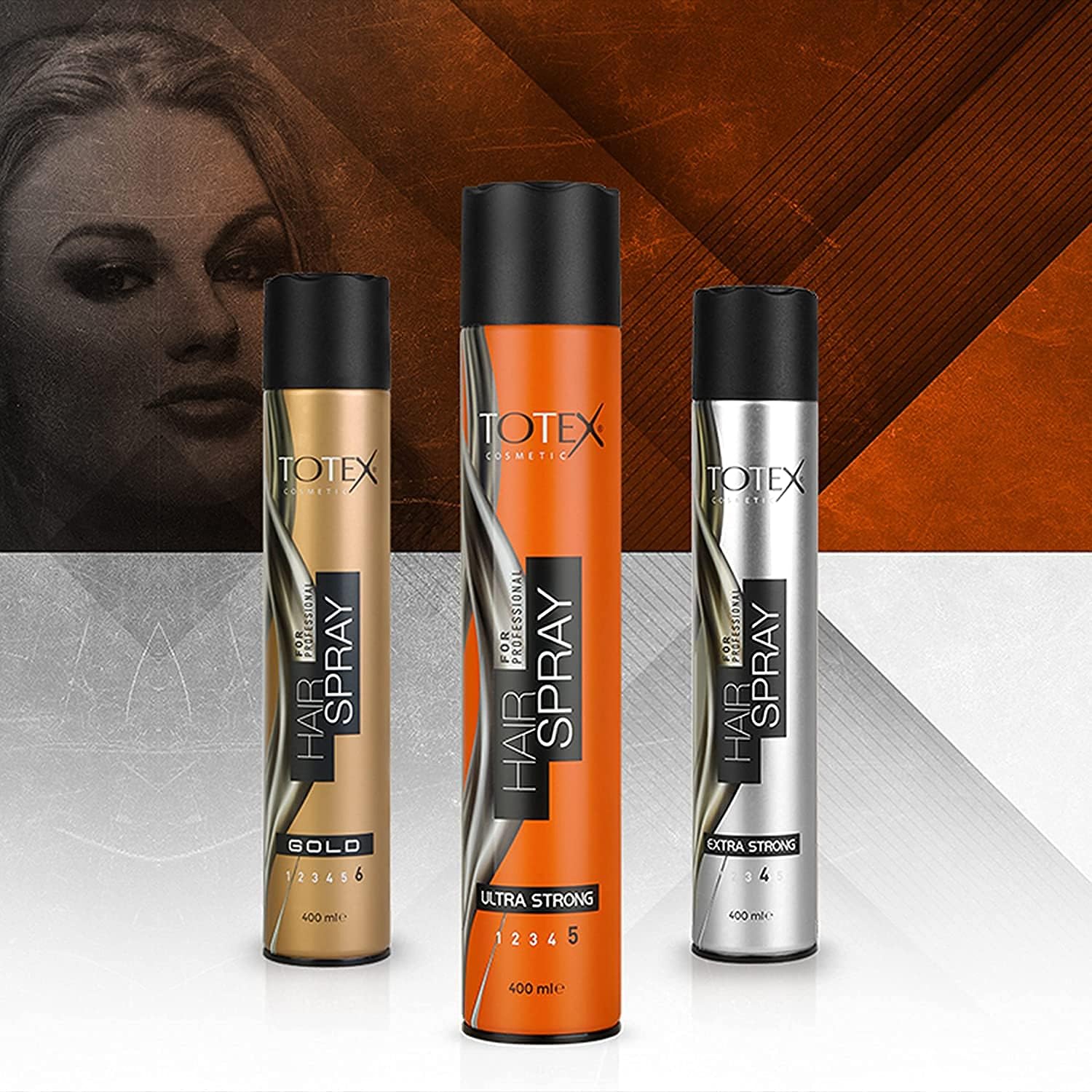 Totex Ultra Hold Hair Spray – 400ml