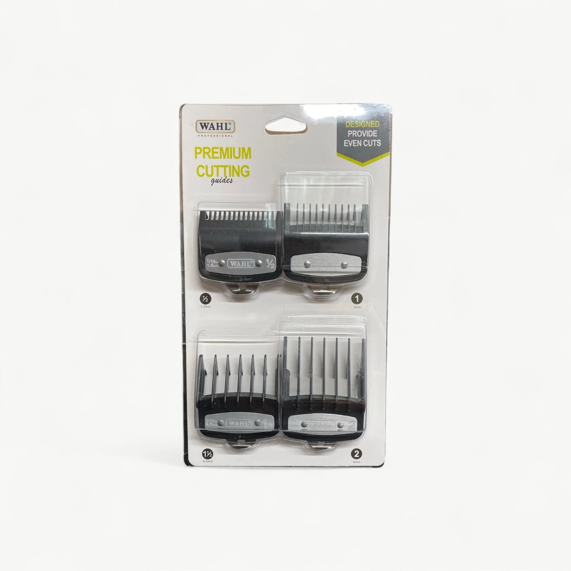 Wahl Premium Cutting Guides – 0.5, 1, 1.5, 2 mm Set