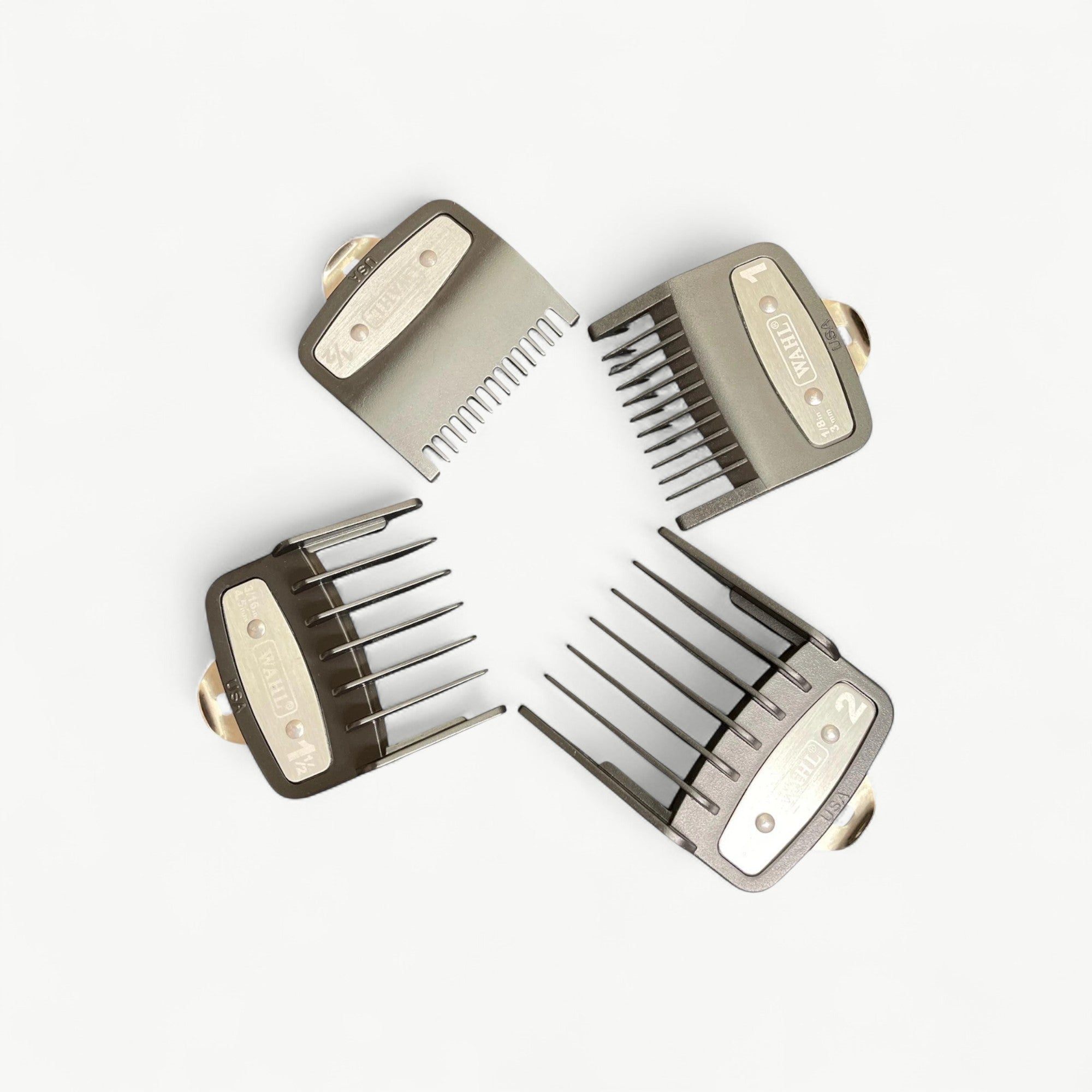 Wahl Premium Cutting Guides – 0.5, 1, 1.5, 2 mm Set