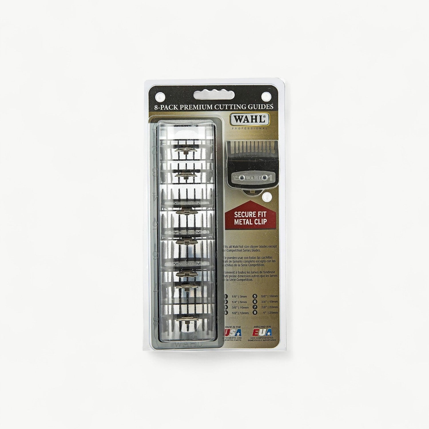 Wahl 8-Pack Premium Cutting Guides