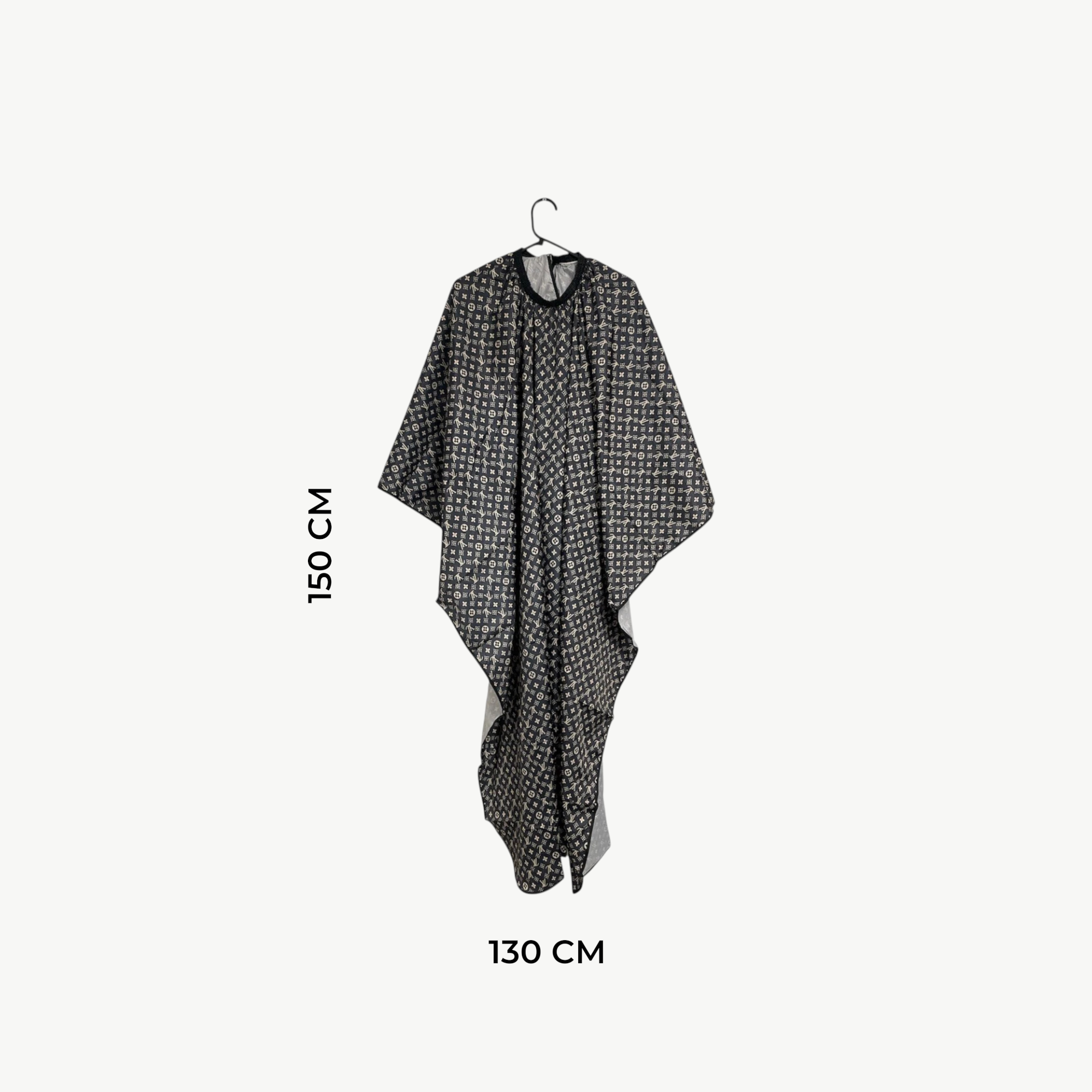 Louis Vitton Barber Gown Cape Black
