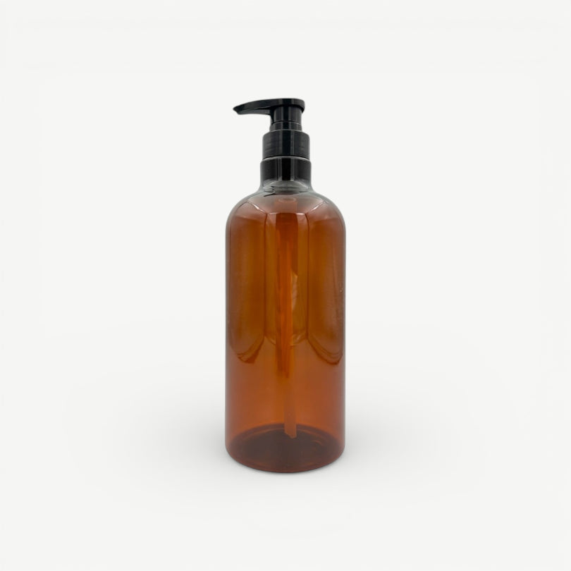 VAIN Empty Refillable Shampoo Bottle Brown 1000ml