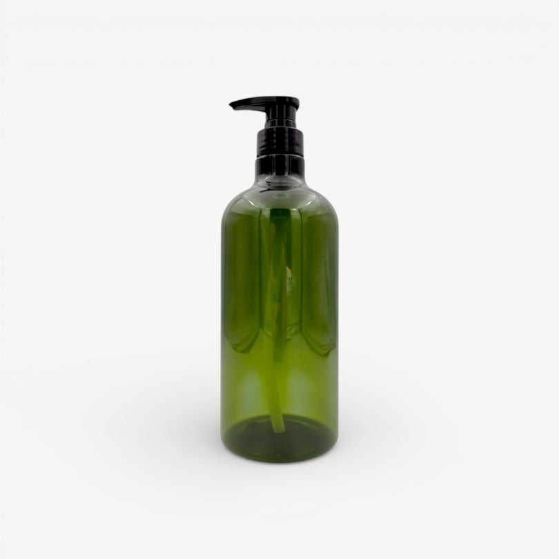 VAIN Empty Refillable Shampoo Bottle Green 1000ml