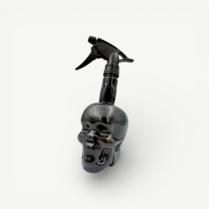 Skull Water Spray Bottle 500ml- Black