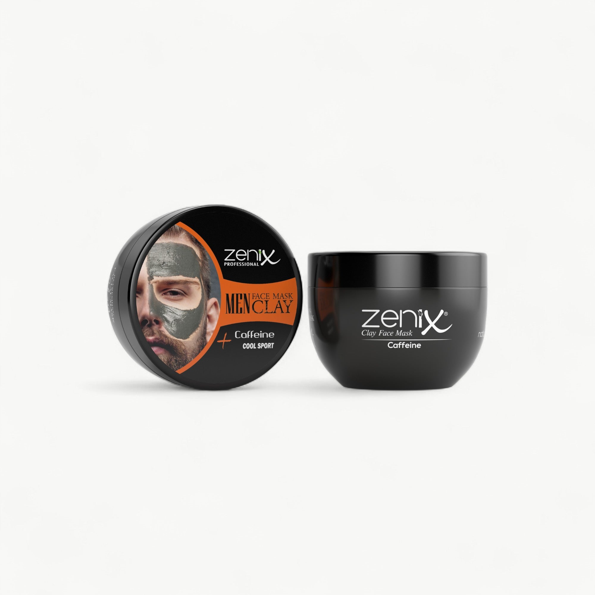 ZENIX Clay Face Mask with Caffeine – 350 ml