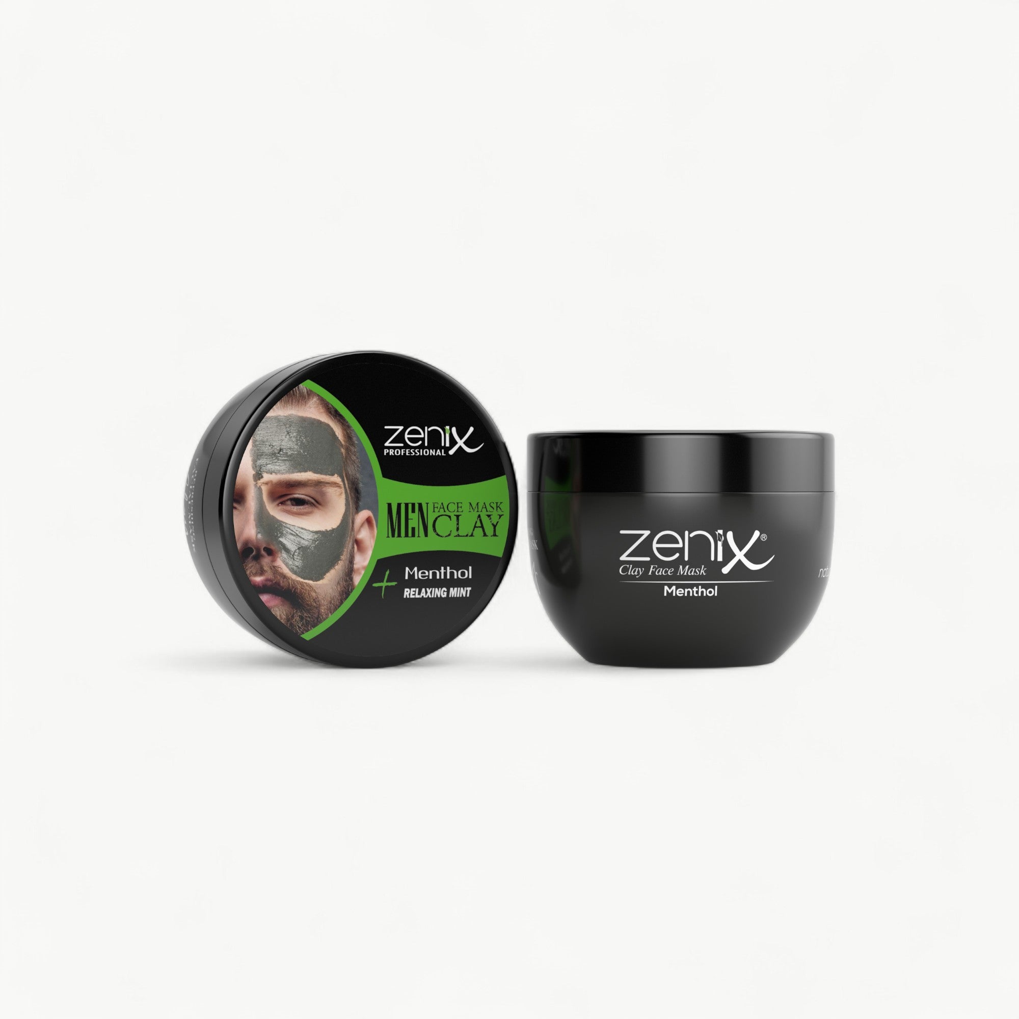 ZENIX Clay Face Mask with Menthol – 350 ml